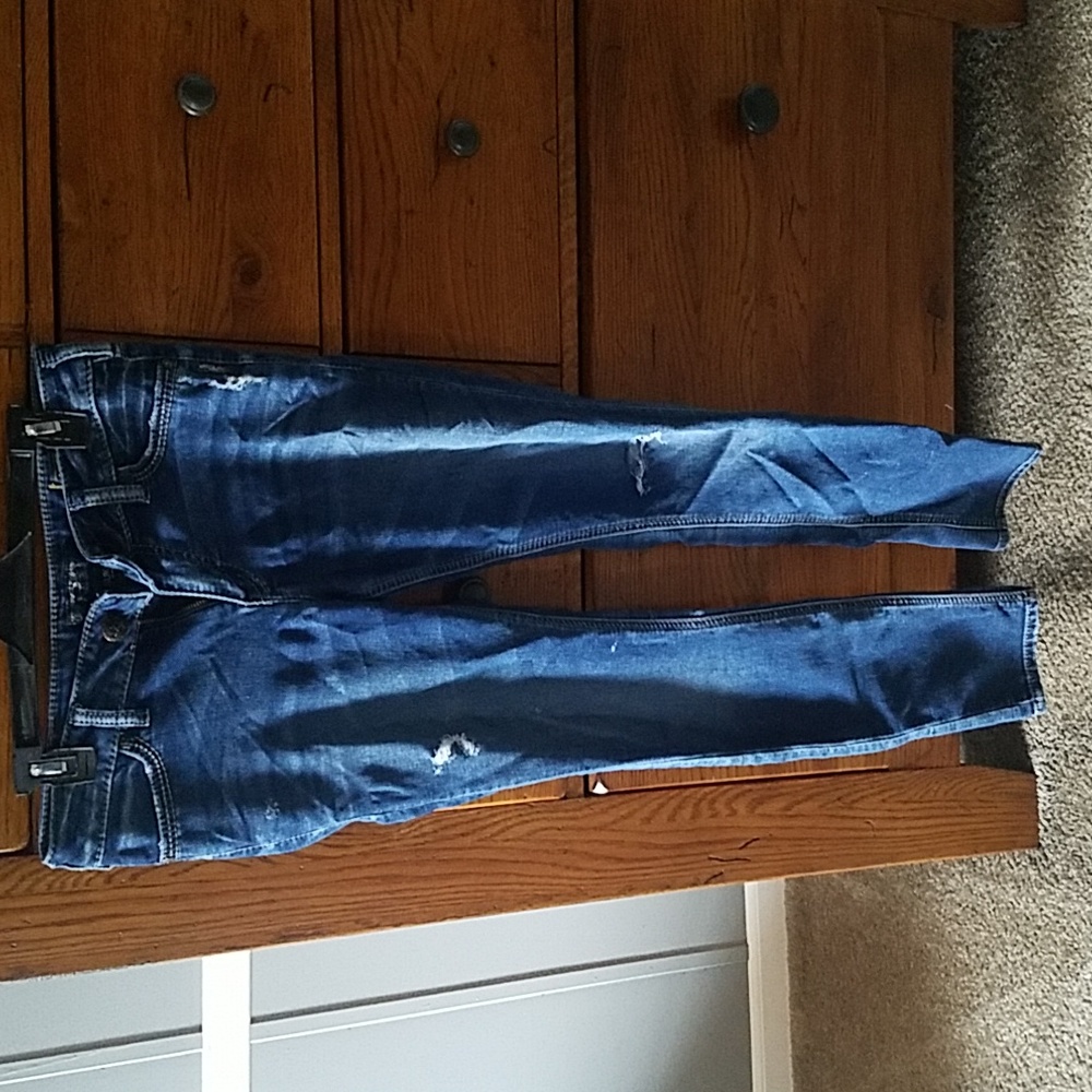 Silver jeans